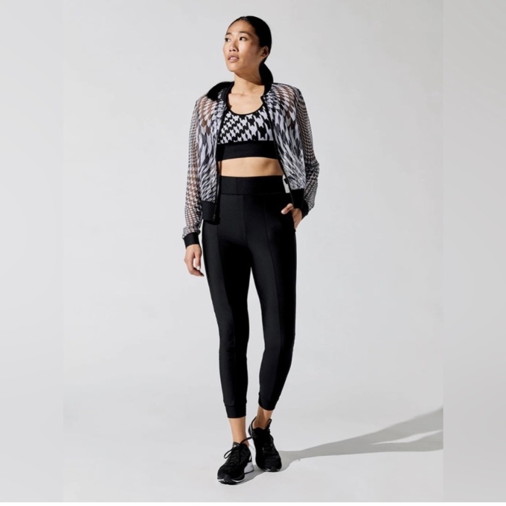 ULTRACOR LUX EVER WOMENS BLACK JOGGER HIGH WAIST LEGGINGS SIZE L